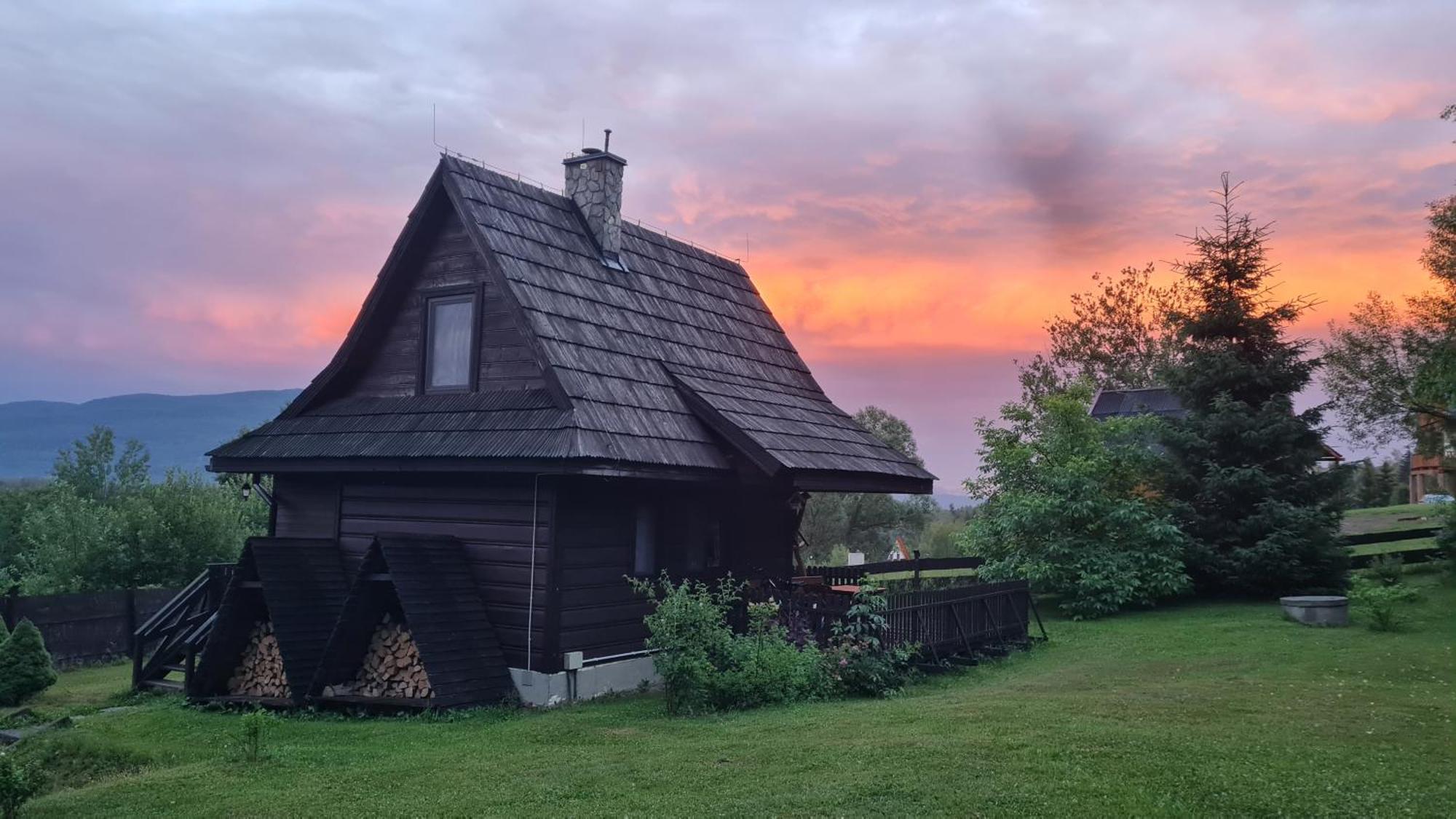 Chatka Kudlatka Wetlina Exteriér fotografie